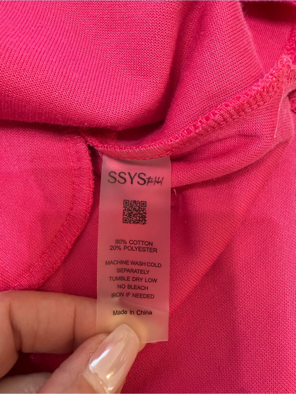 Fuchsia Zip-Front Scallop Sleeve Dress NWOT - Picture 5 of 7